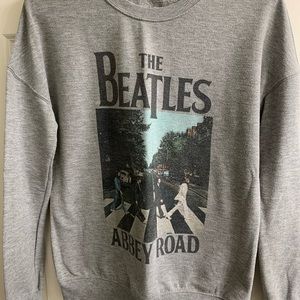 Vintage style Beatles comfy sweatshirt. Size XS.